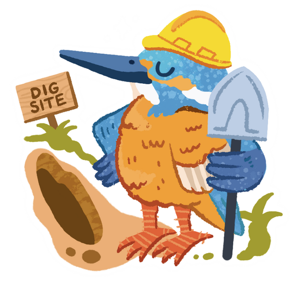 Editorial Illustration drawn for Chickadee Magazine, found in the November 2025 Issue on page 6.