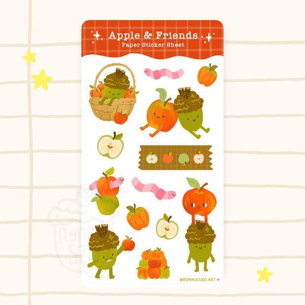 Sticker sheet design