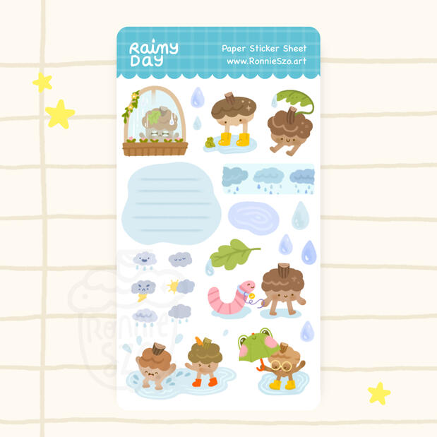 Sticker sheet design